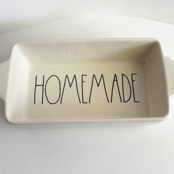 Rae Dunn "Homemade" Loaf Baking Dish Bakeware - Picture 1 of 9